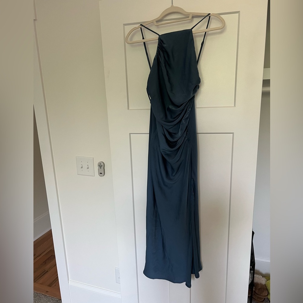 ASTR blue dress